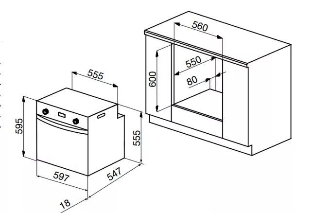 Газовый духовой шкаф korting ogg 741 crb