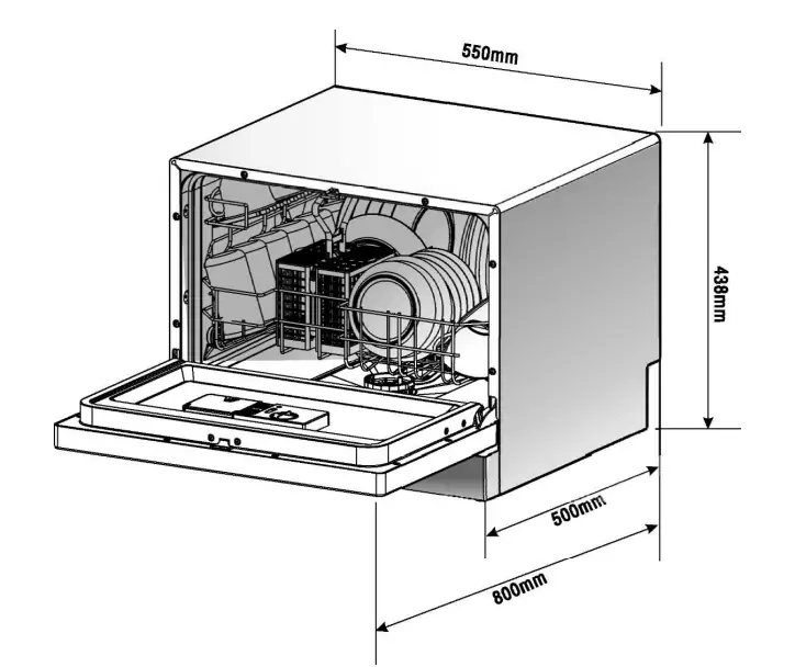 Korting KDF 2095 W.1