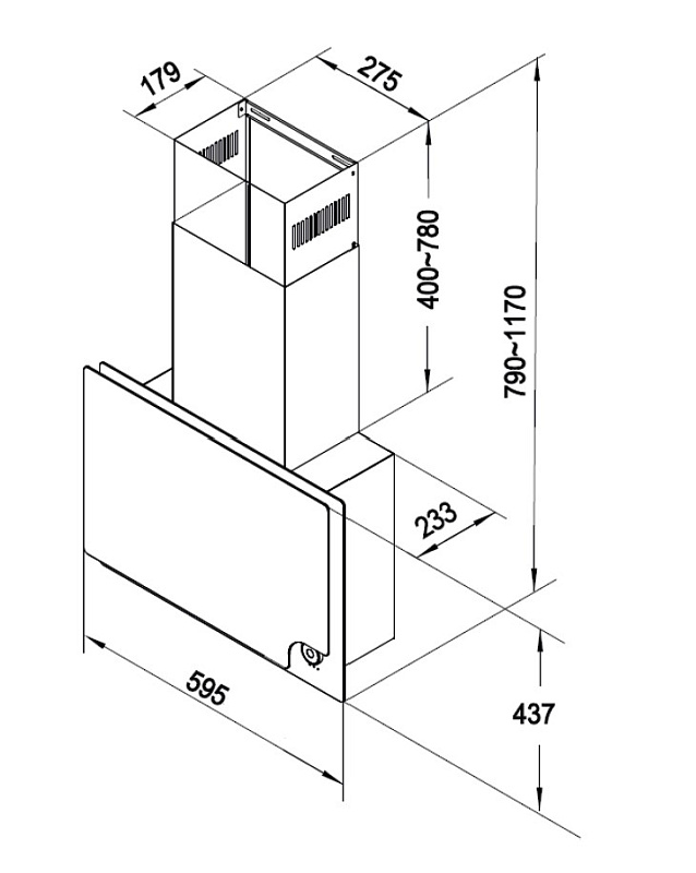 Схема встраивания Korting KHC 67806 ICPGN
